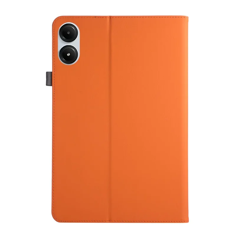 Tablet Case For Xiaomi Redmi Pad Pro  /  Pad Pro 5G  /  Poco Pad 4G Foldable Stand Leather Cover with Handheld Wristband - Orange