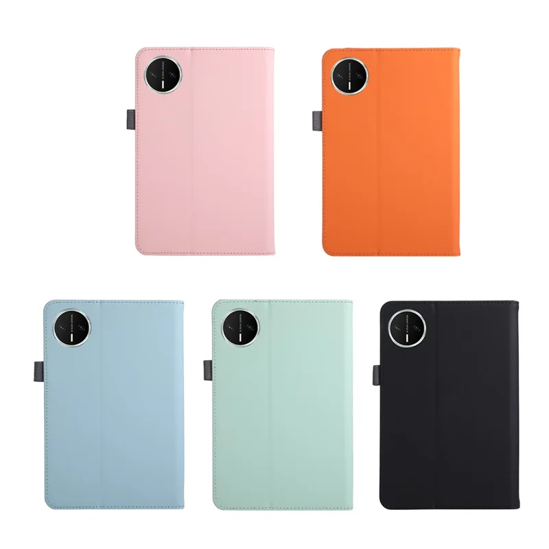 Futerał do Huawei MatePad Mini z funkcją składanego podstawienia, skórzana pokrowcowa z ręcznym paskiem - Zielony