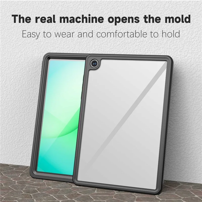 Funda resistente al agua IP68 para Samsung Galaxy Tab A11+, carcasa protectora de tableta a prueba de golpes con TPU, PC y PET