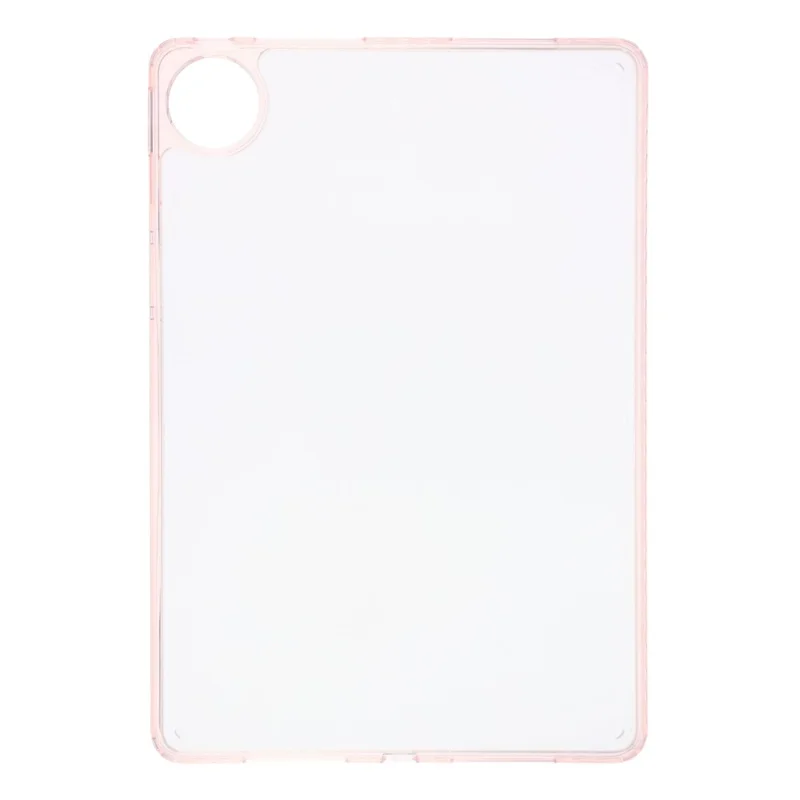 Cover per vivo Pad5 Pro / Pad3 Pro, Custodia Flessibile in TPU + Acrilico per Tablet, Protettiva Antiurto - Rosa