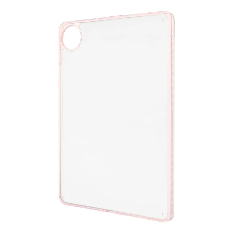 Cover per vivo Pad5 Pro / Pad3 Pro, Custodia Flessibile in TPU + Acrilico per Tablet, Protettiva Antiurto - Rosa