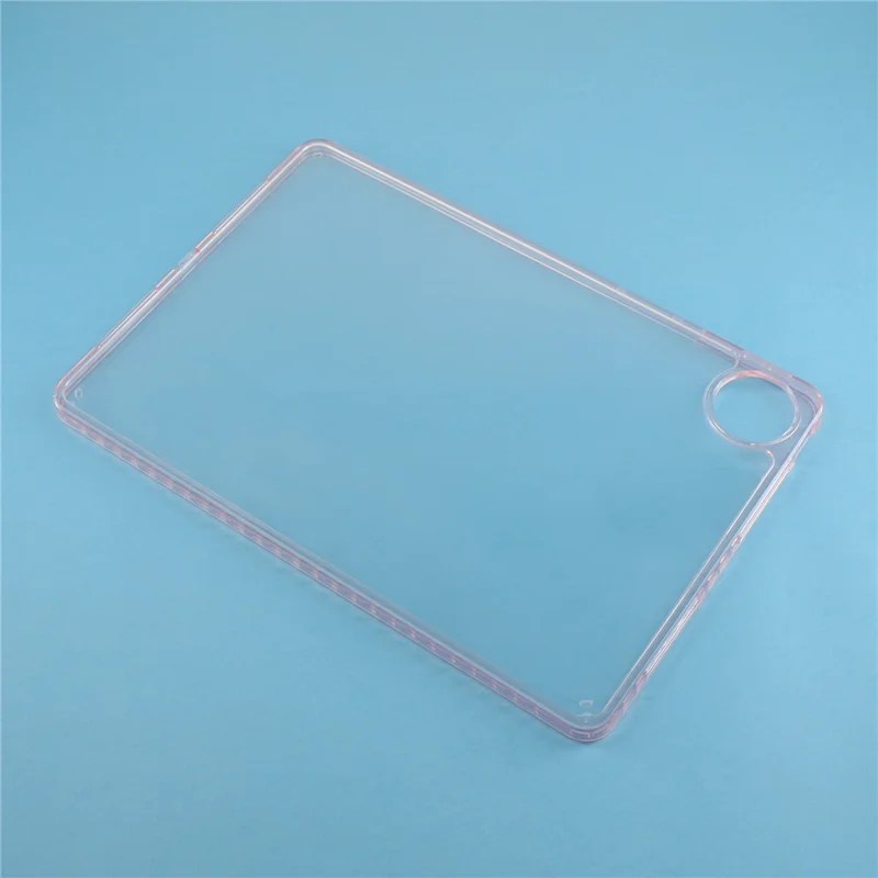 Cover per vivo Pad5 Pro / Pad3 Pro, Custodia Flessibile in TPU + Acrilico per Tablet, Protettiva Antiurto - Rosa