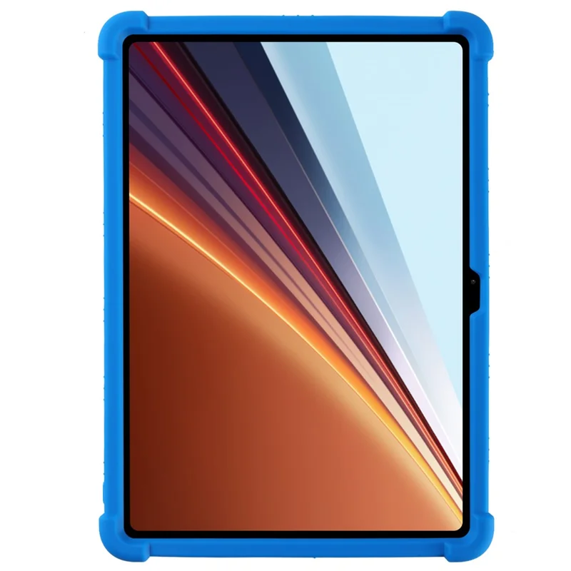 Capa de Tablet para Honor Pad GT2 Pro / MagicPad3 com Suporte Ajustável em Silicone - Azul Escuro