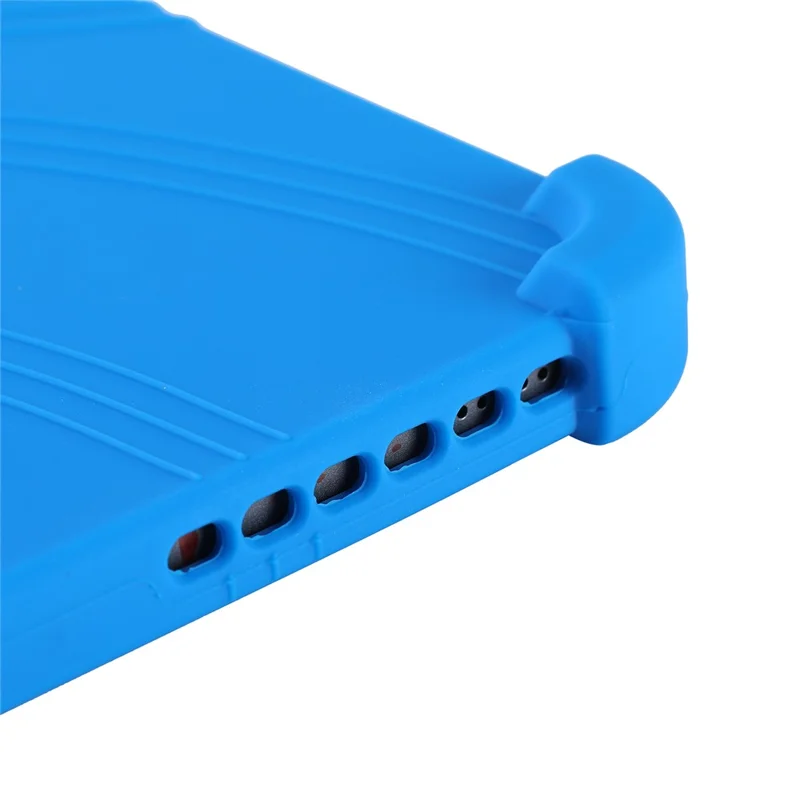 Чехол для планшета Doogee Tab G6 Max / Teclast T65 Plus / T65 с регулируемой подставкой, силиконовый защитный чехол для планшета — тёмно-синий