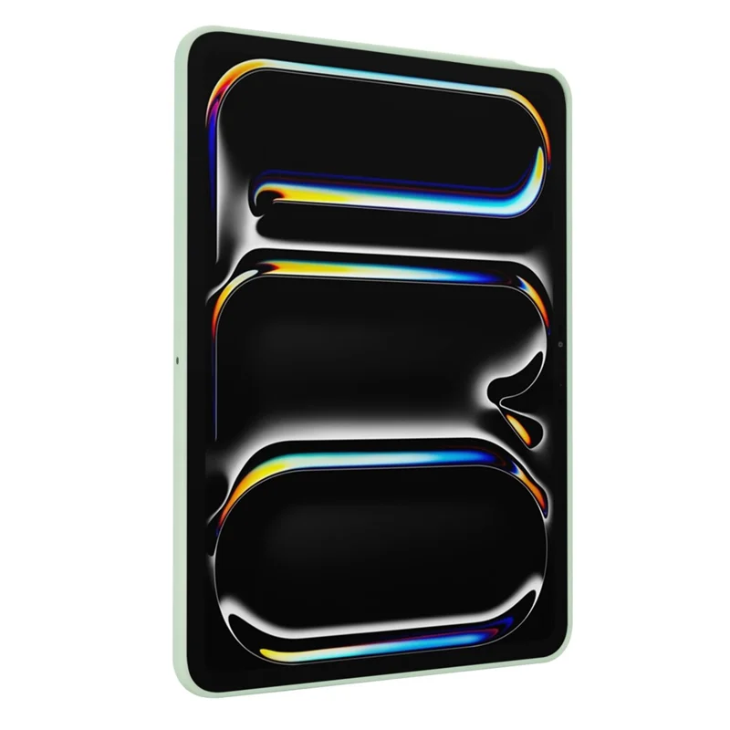 Tablet-Hülle für iPad Pro 12,9-Zoll (2018) / 12,9 (2020) / 12,9 (2021) / 12,9 (2022) TPU + PC Hautfreundliche Tablet-Hülle mit Ständer – Mintgrün