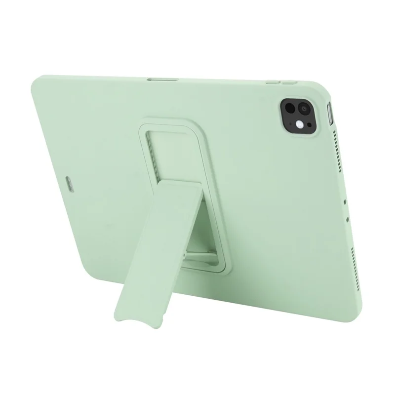 Tablet-Hülle für iPad Pro 12,9-Zoll (2018) / 12,9 (2020) / 12,9 (2021) / 12,9 (2022) TPU + PC Hautfreundliche Tablet-Hülle mit Ständer – Mintgrün