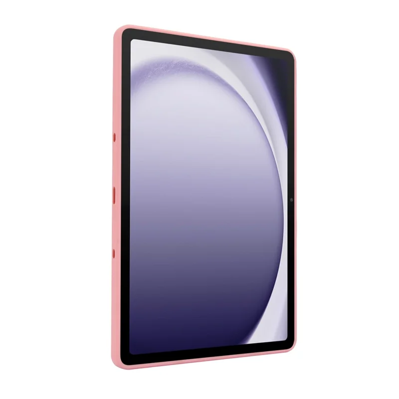 For Samsung Galaxy Tab A11+ Case with Kickstand TPU + PC Skin-Touch Tablet Cover - Pink