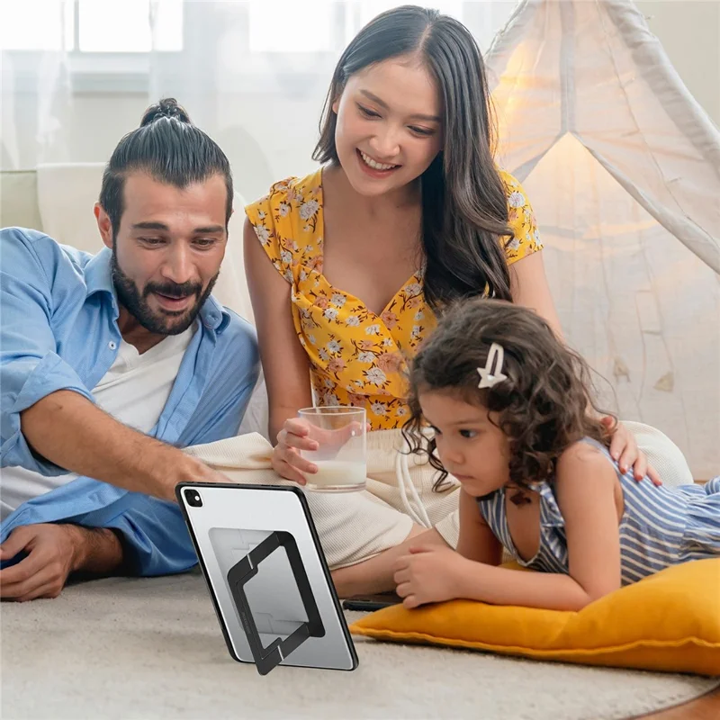 DUX DUCIS Serie Axis per iPad Pro 13 (2025) / (2024) Custodia per Tablet con Supporto, Cover Protettiva Antiurto in PC + TPU