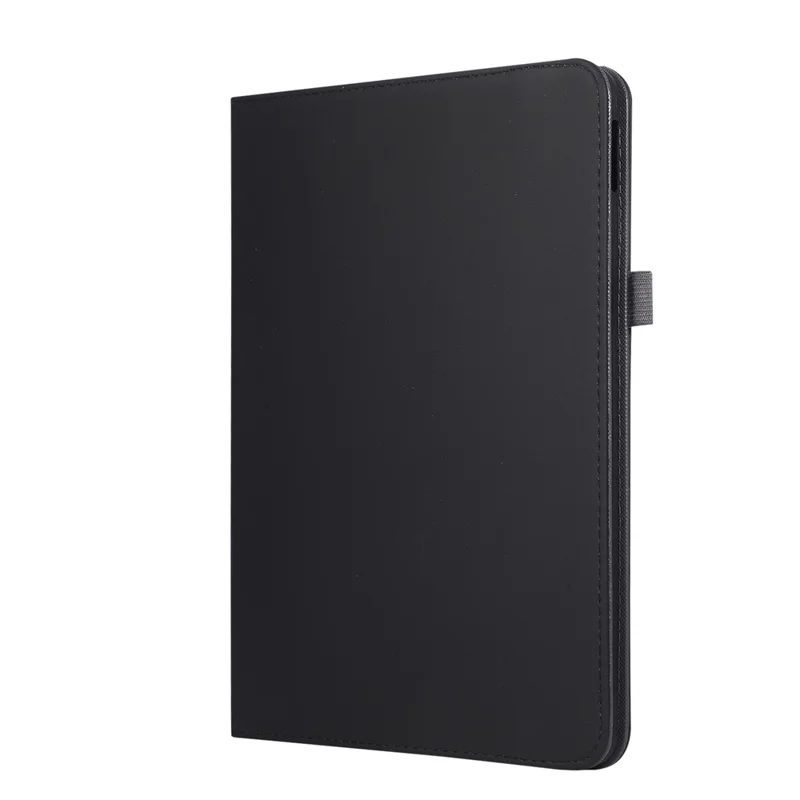 For iPad Pro 11 (2025)  /  (2024) Case Foldable Stand Leather Tablet Cover with Handheld Wristband - Black