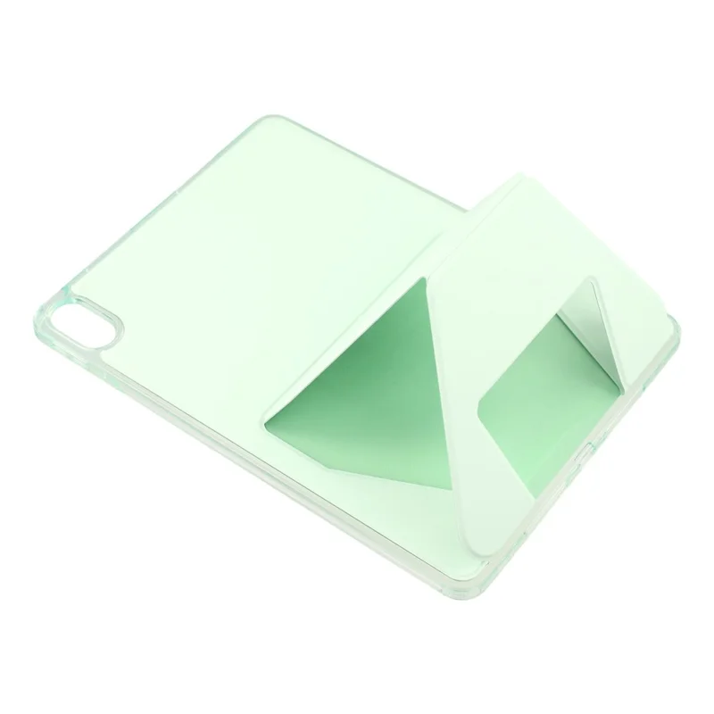 Étui pour Oppo Pad 4 Pro / OnePlus Pad 2 Pro en TPU et cuir PU avec support intégré - Vert