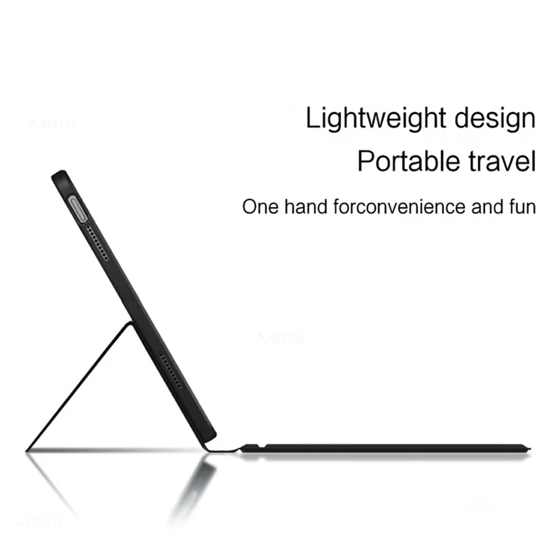 For Huawei MatePad 11.5 S (2025) Leather Case + Touchpad Bluetooth-Compatible Keyboard with Backlit