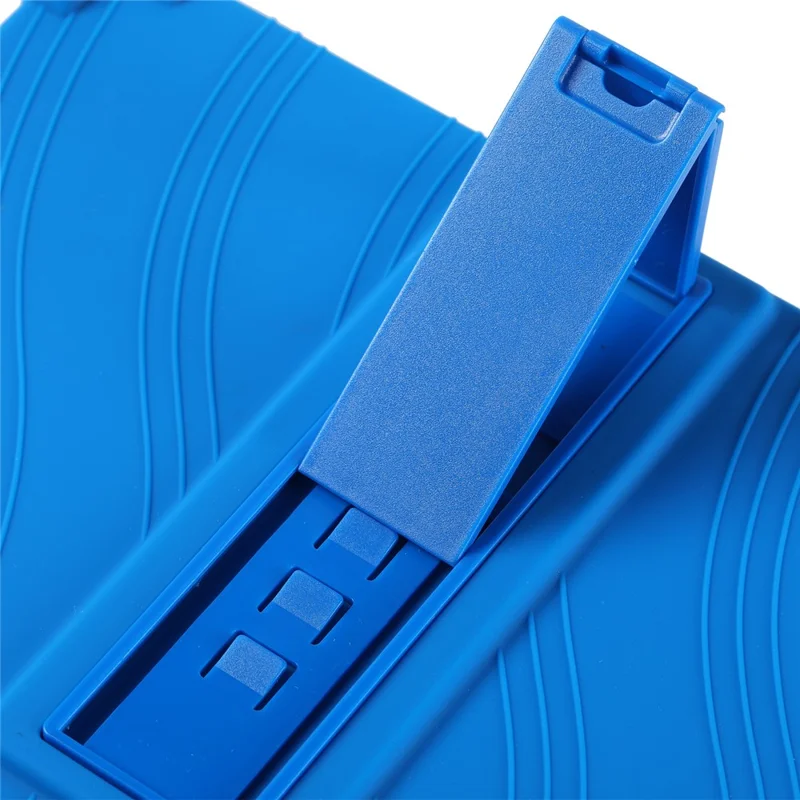 Étui pour Teclast ArtPad Air avec support ajustable, housse de protection en silicone pour tablette - Bleu foncé