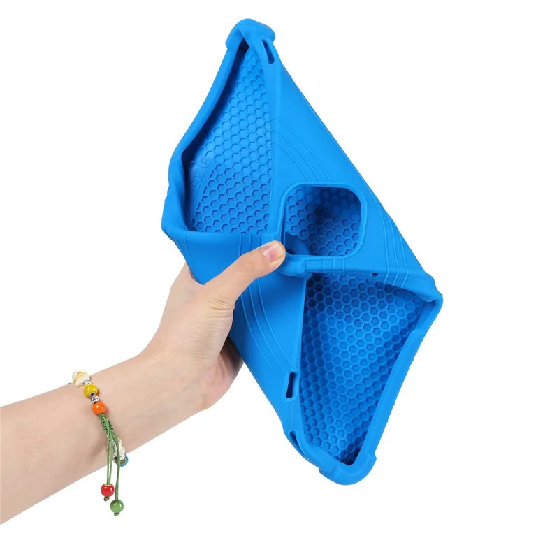 Étui pour Teclast ArtPad Air avec support ajustable, housse de protection en silicone pour tablette - Bleu foncé