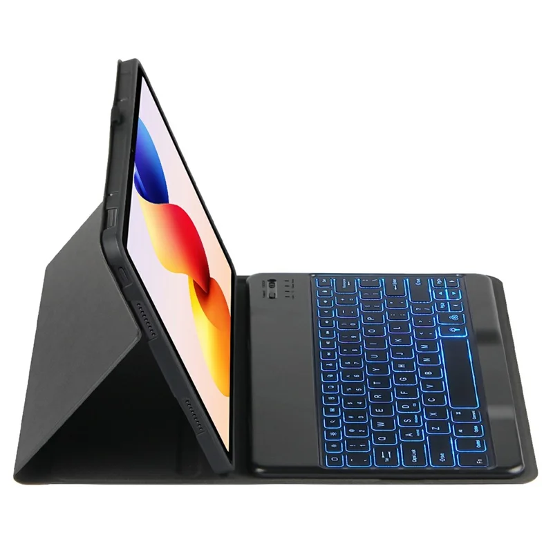 غطاء واقي لجهاز Xiaomi Redmi Pad 2 Pro مع حامل من جلد PU (بدون لوحة مفاتيح)