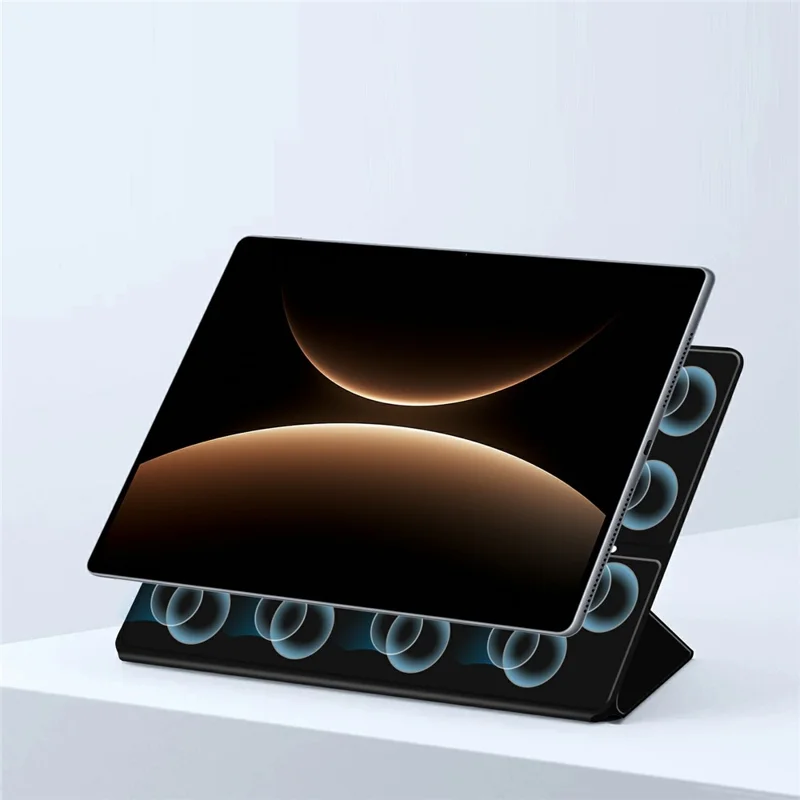Capa de Couro para Huawei MatePad Edge com Suporte de Origami, Capa Magnética para Tablet