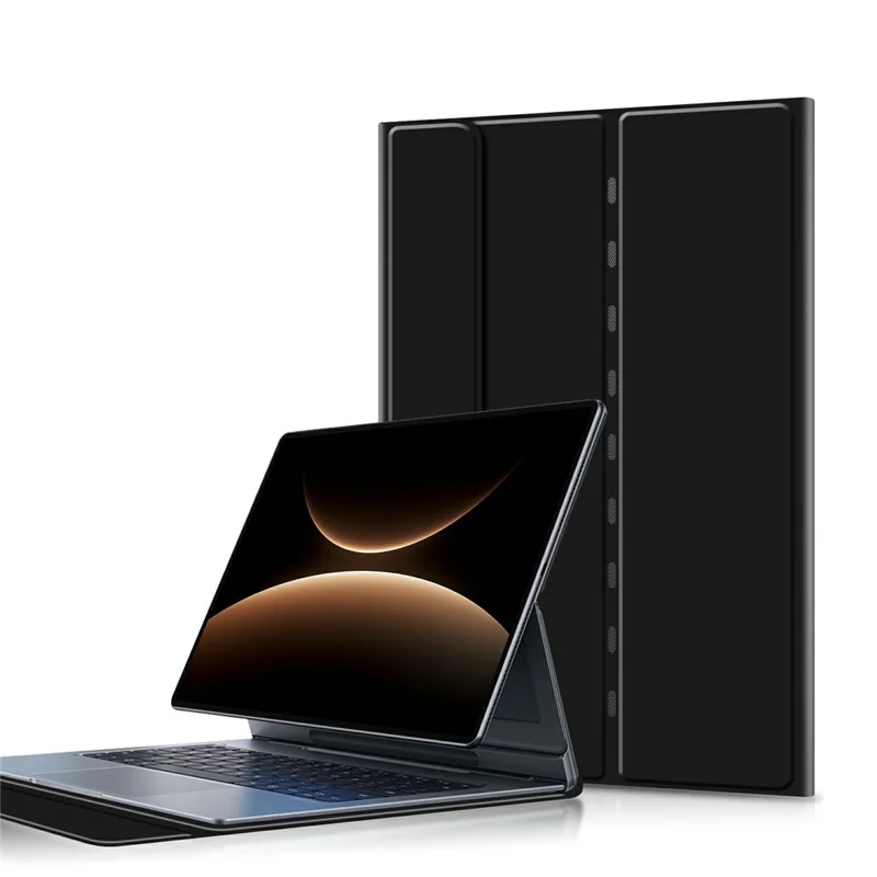 For Huawei MatePad Edge Case Full Protection PU Leather Stand Tablet Cover (without Keyboard) - Black