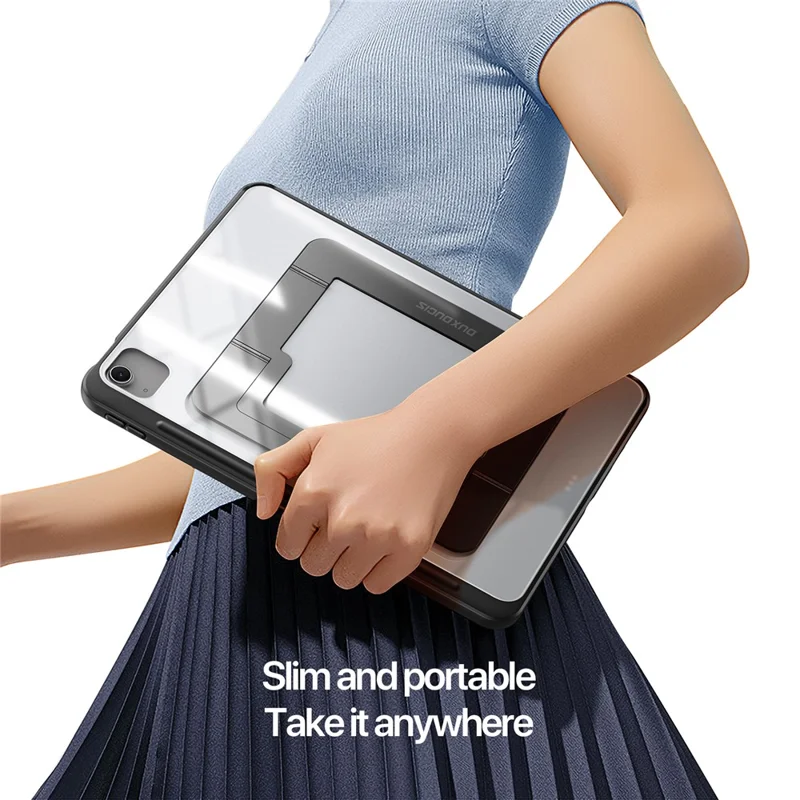 DUX DUCIS Axis Series Tablet Case for iPad Air 11 (2025) / (2024) / Air (2022) / (2020) / iPad Pro 11 (2022) / (2021) / (2020) Kickstand PC + TPU Cover