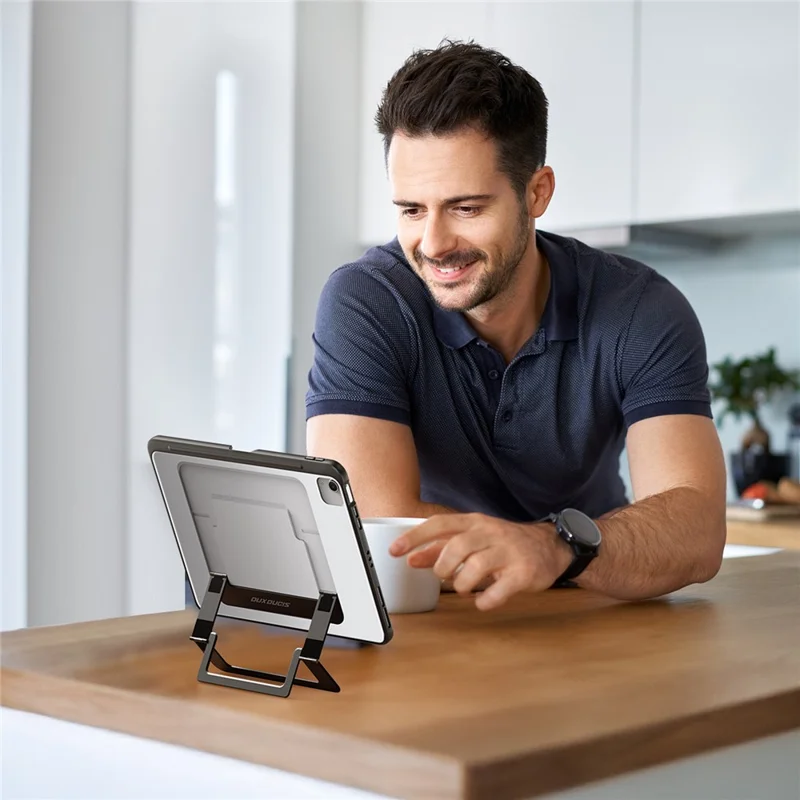 DUX DUCIS Axis Series Tablet Case for iPad Air 11 (2025) / (2024) / Air (2022) / (2020) / iPad Pro 11 (2022) / (2021) / (2020) Kickstand PC + TPU Cover