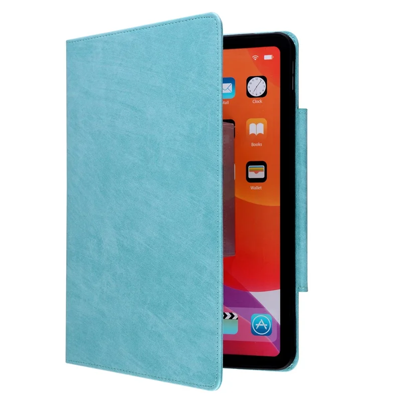 Tablet Case For Samsung Galaxy Tab S10 Lite  /  Tab S10 FE  /  Tab S9 FE Cat Buckle Closure Leather Protective Stand Cover - Baby Blue
