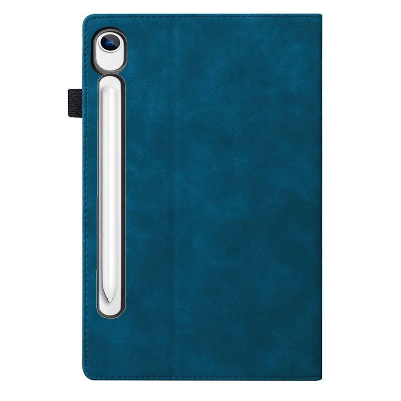 Tablet Case For Samsung Galaxy Tab S10 Lite  /  Tab S10 FE  /  Tab S9 FE PU Leather Protective Folio Cover with Card Holder - Blue