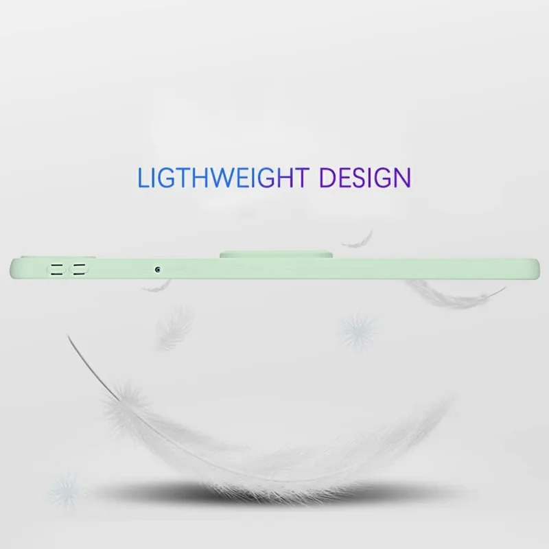 For Huawei MatePad SE 11 Case TPU + PC Skin-Friendly Kickstand Tablet Cover - Mint Green