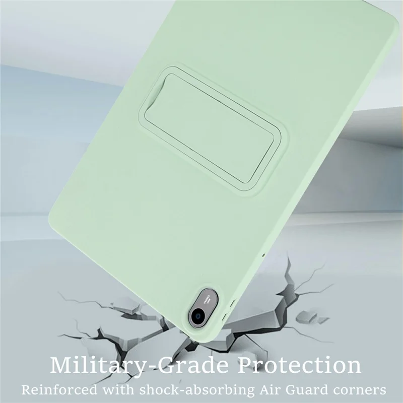 For Huawei MatePad SE 11 Case TPU + PC Skin-Friendly Kickstand Tablet Cover - Mint Green