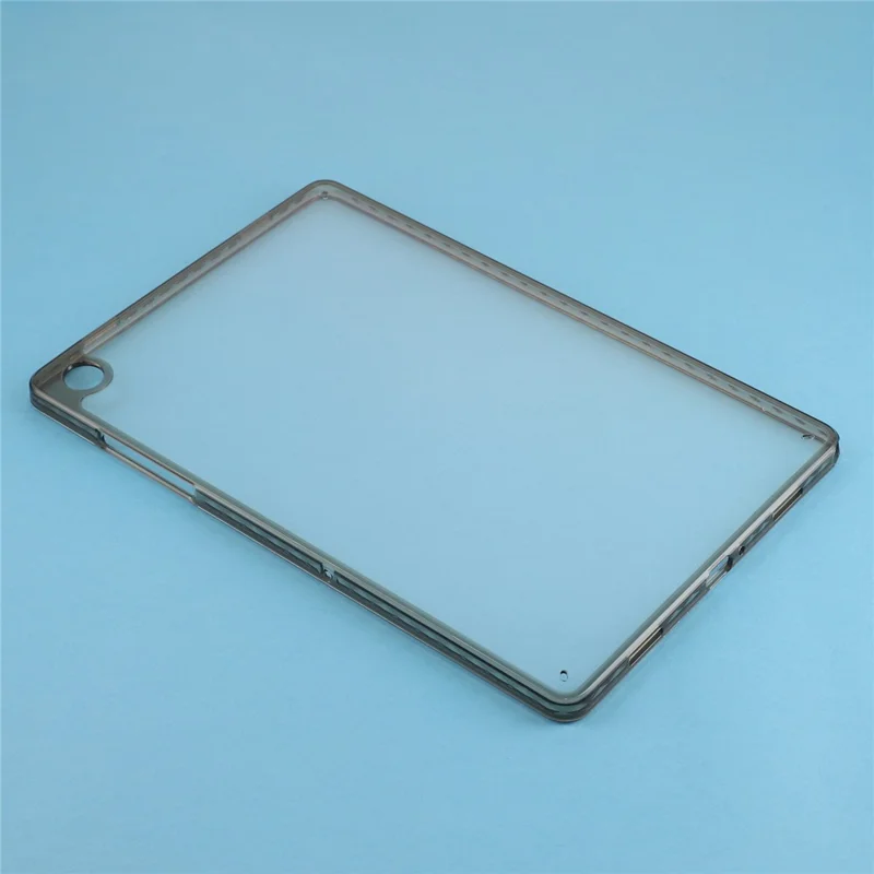 Funda para Samsung Galaxy Tab A11+ / A9+ Funda Protectora Transparente de TPU Flexible + Acrílico para Tableta a Prueba de Golpes - Gris
