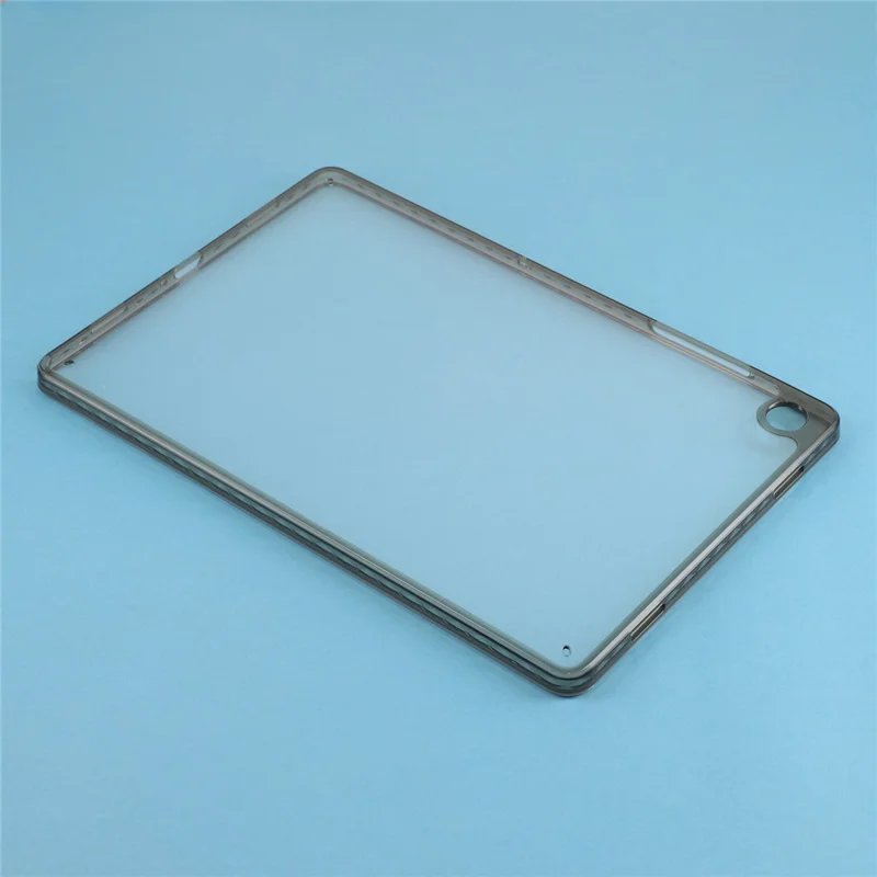 Funda para Samsung Galaxy Tab A11 / A9, carcasa protectora flexible de TPU + acrílico resistente a impactos para tableta - Gris