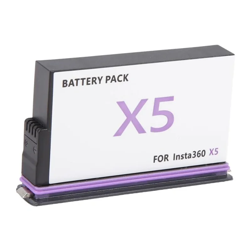 For Insta360 X5 3.89V 2800mAh Li-Polymer Battery Assembly Part (Without Logo) (Encode: JH-X5)