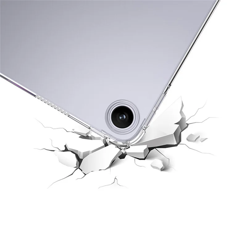 Чехол для OnePlus Pad Go 2, прозрачный ударопрочный чехол из ТПУ с защитой углов, чехол для планшета