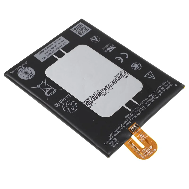 For Google Pixel 2 XL 3.85V 3830mAh Li-ion Polymer Battery Replacement Part (Encode: G011B-B) (without Logo)