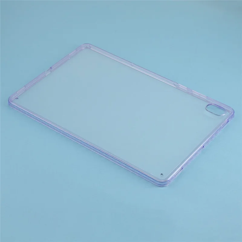 For Samsung Galaxy Tab S11 Case Flexible TPU + Acrylic Tablet Shockproof Protective Cover - Purple