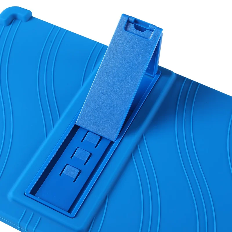 For Honor Pad 10 Pro Case Adjustable Kickstand Silicone Tablet Protective Cover - Dark Blue