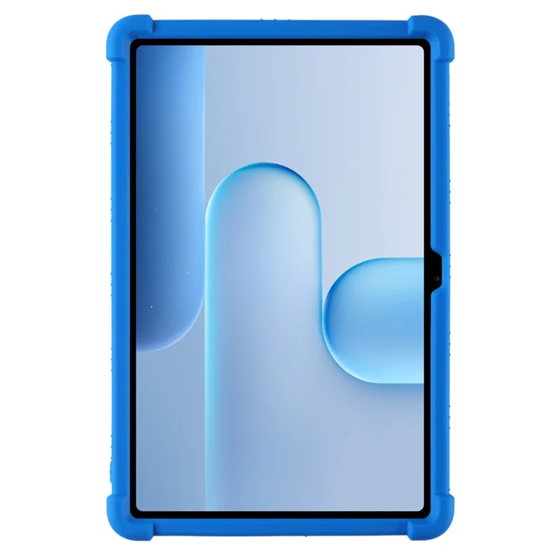 For Honor Pad 10 Pro Case Adjustable Kickstand Silicone Tablet Protective Cover - Dark Blue