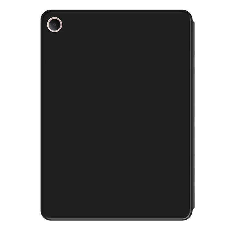 For Oppo Pad Air5 Case PU Leather TPU Back Trifold Stand Tablet Cover - Black