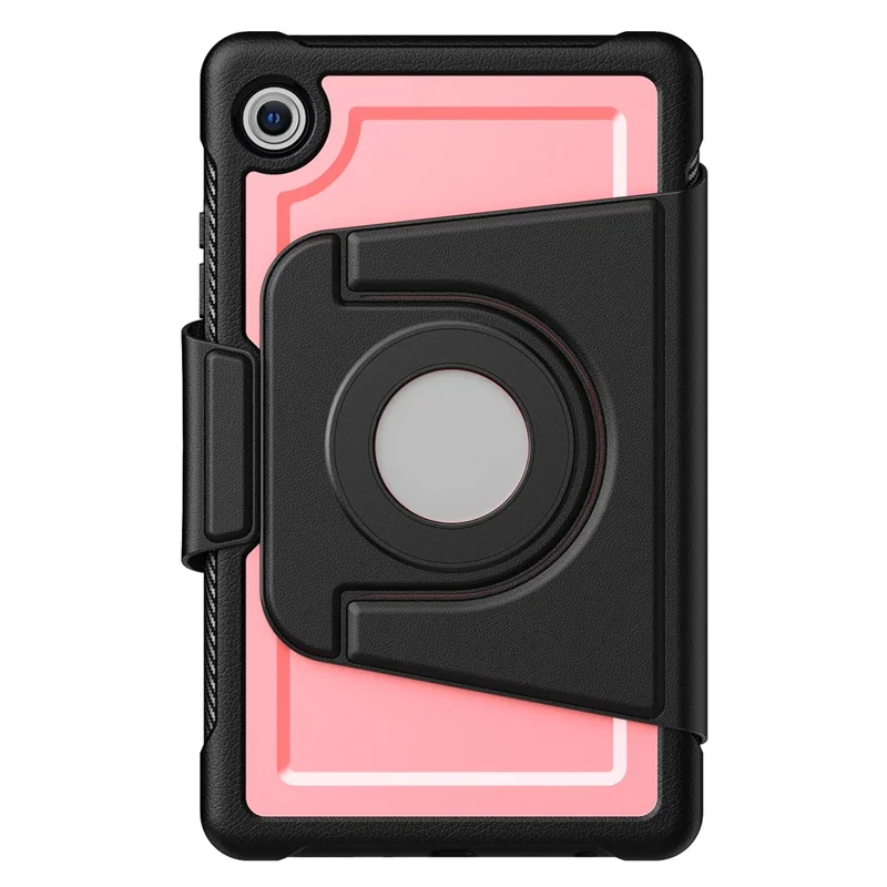 For Samsung Galaxy Tab A11 / A9 Tablet Case Detachable PC + TPU + PU Leather Flip Cover - Pink