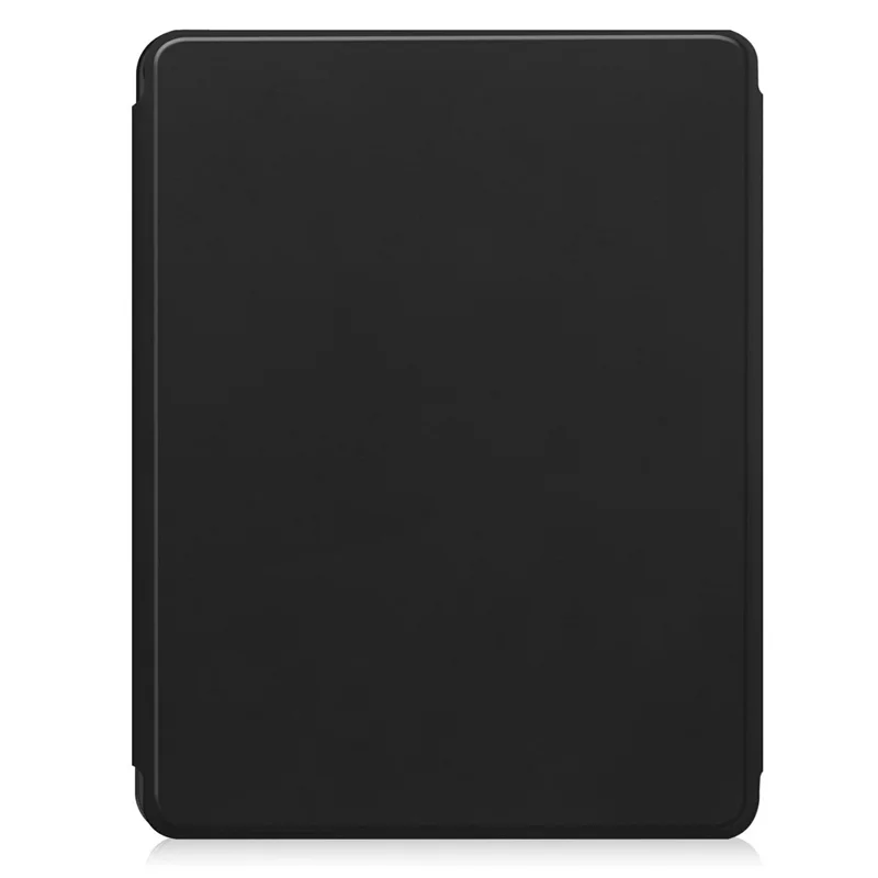 Étui pour iPad (2025) / 10,9 (2022) avec support rotatif à 360 degrés, housse pour tablette en similicuir PU + acrylique (avec clavier) - Noir