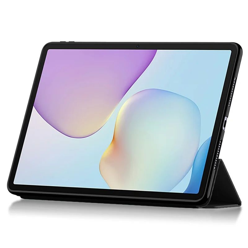 For Huawei MatePad 11.5 (2026) Case PU Leather TPU Back Trifold Stand Tablet Cover - Black