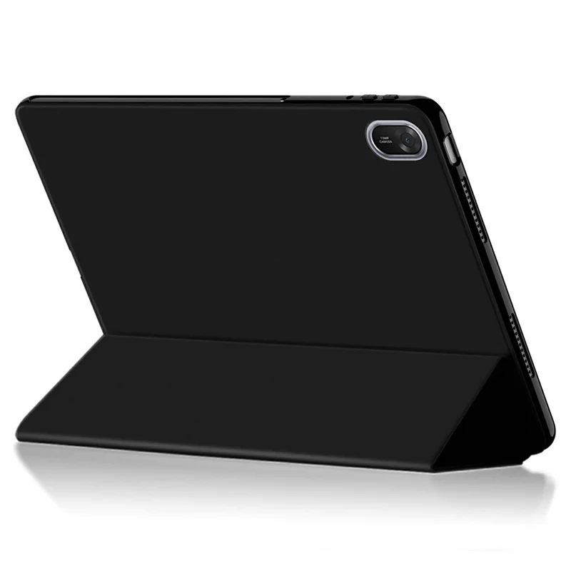 For Huawei MatePad 11.5 (2026) Case PU Leather TPU Back Trifold Stand Tablet Cover - Black
