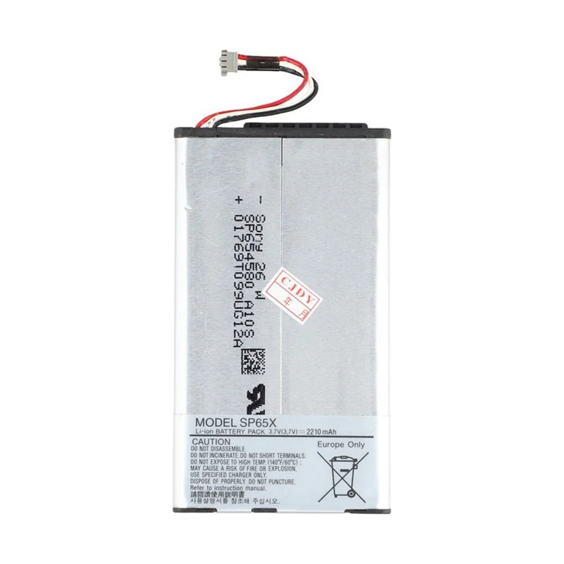 For Sony PlayStation Vita 1000 3.70V 2210mAh Rechargeable Li-Polymer Battery Assembly Part (Encode: SP65X) (Without Logo)