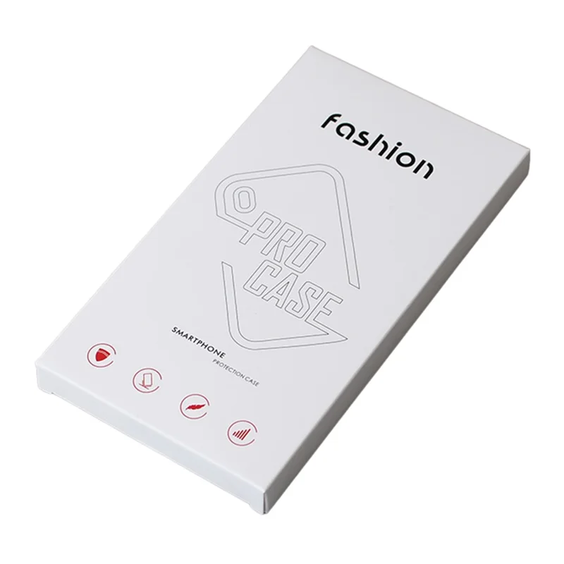 K1 18.2x10x1.5cm Phone Case Packaging Box Insert Tray Paper Case for Phone Cover - White