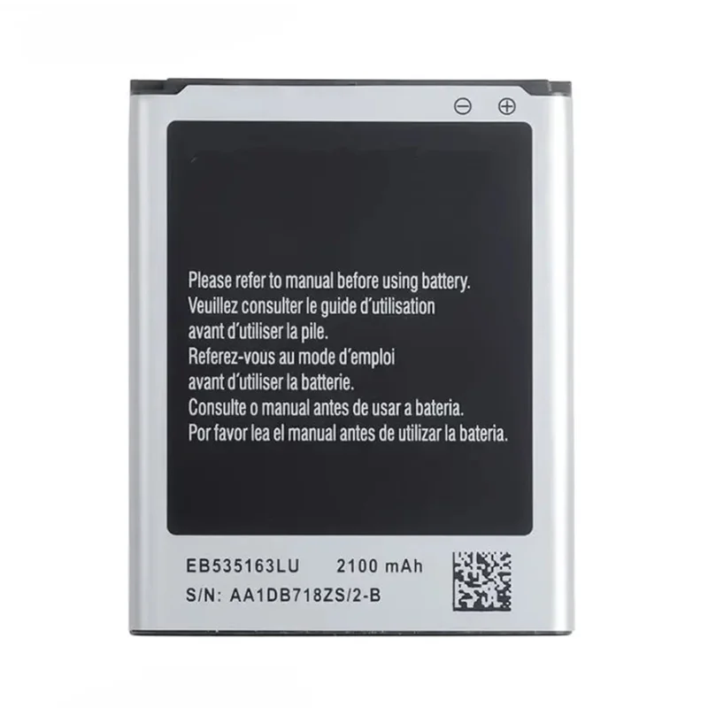 Para Samsung Galaxy Grand I9082 3,85 V 2100 mAh Bateria de Lítio-Polímero (Sem Logótipo) (Código: EB535163LU)