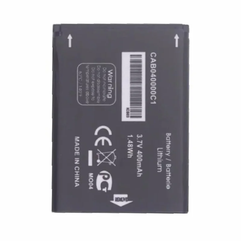 För Alcatel Crystal 3,7 V 400 mAh Li-Polymer Batteri Montering Del (Utan Logotyp) (Kod: CAB2170000C1)