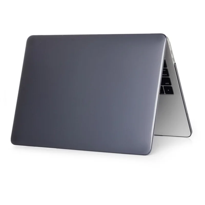For MacBook Neo 13 inch (2026) A3404 Crystal Clear Case Hard PC Computer Protective Cover - Grey