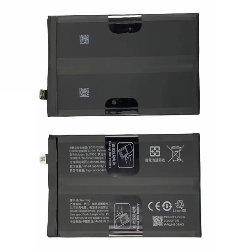 For OnePlus Nord CE 2 5G / Find X5 Lite 7.74V 4400mAh Li-Polymer Battery Assembly Part (Without Logo) (Encode: BLP903)