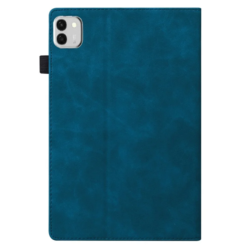 Hülle für Honor MagicPad 4, PU-Leder Schutzhülle im Booklet-Format mit Kartenfach - Blau