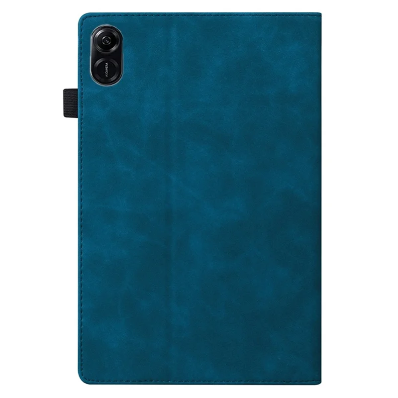Skyddsfodral i PU-läder till Honor Pad X8b / X8a med kortficka - Blå