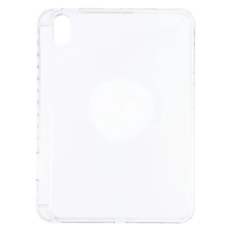 Tablet-Hülle für iPad mini 2024 / 2021, transparente Crystal-Cover mit Stiftschlitz, stoßfester TPC + PC-Schale – Transparent