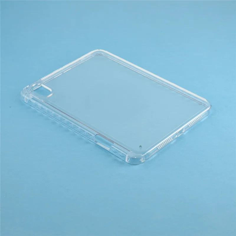Tablet-Hülle für iPad mini 2024 / 2021, transparente Crystal-Cover mit Stiftschlitz, stoßfester TPC + PC-Schale – Transparent