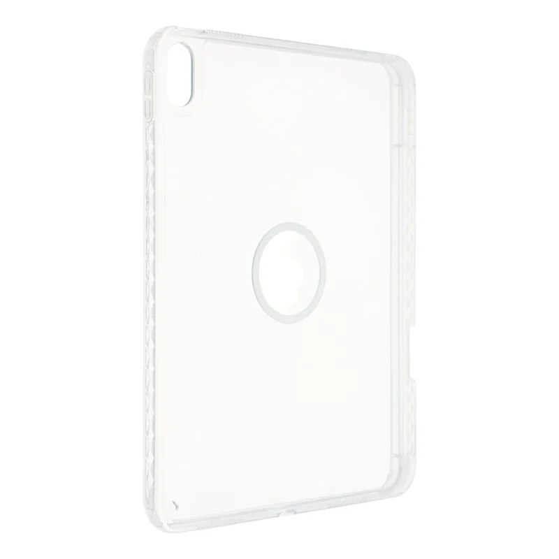 Tablet Case for iPad (2025)  /  iPad 10.9 (2022) Transparent Magnetic Cover with Pencil Slot Shockproof TPC + PC Shell - Transparent